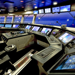 Bridge console with integrated bridge systems Bridge Consoles